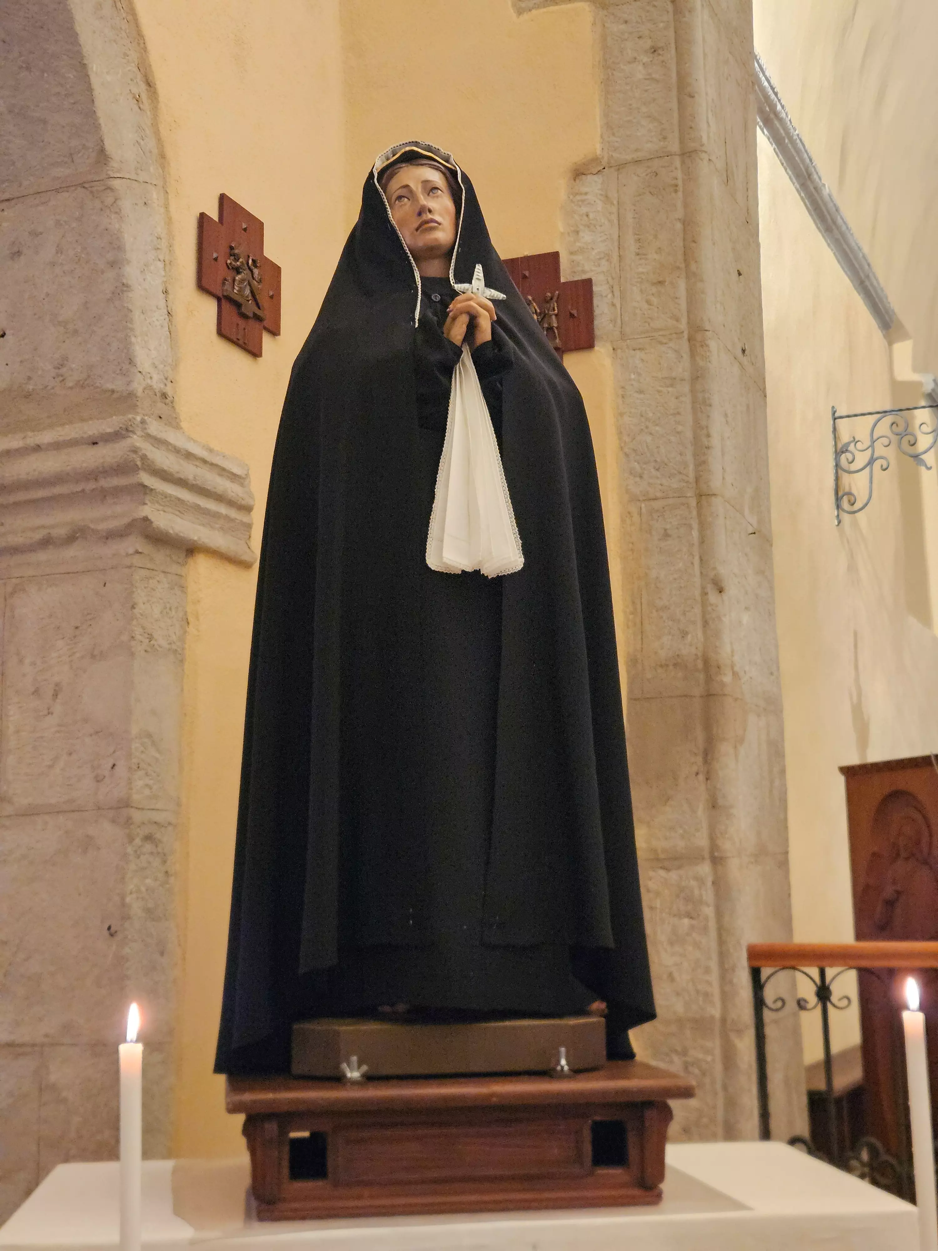 Chenabura 'e sos Dolores, Madonna Addolorata