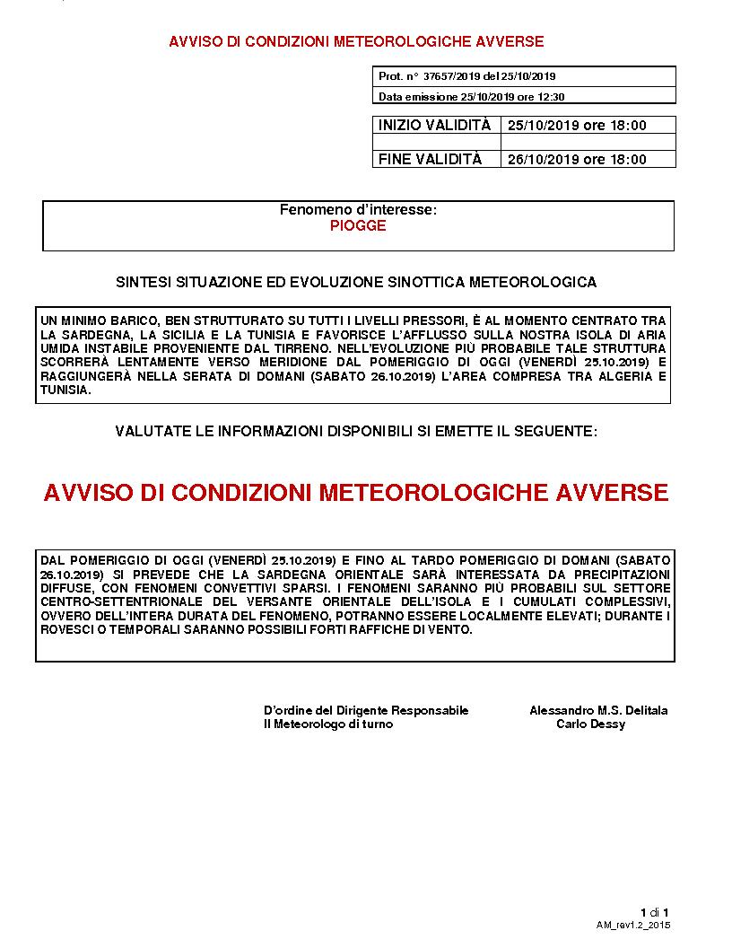 AVVISO