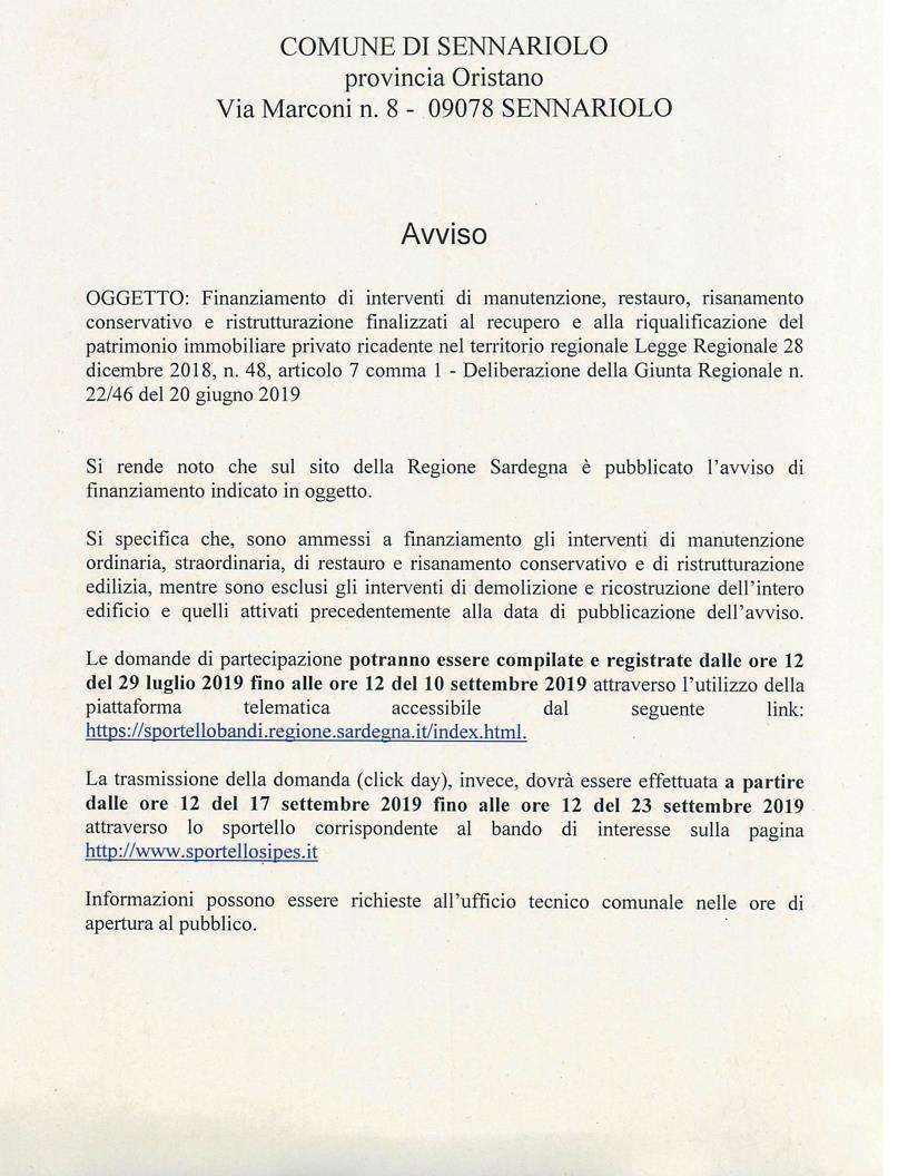 avviso