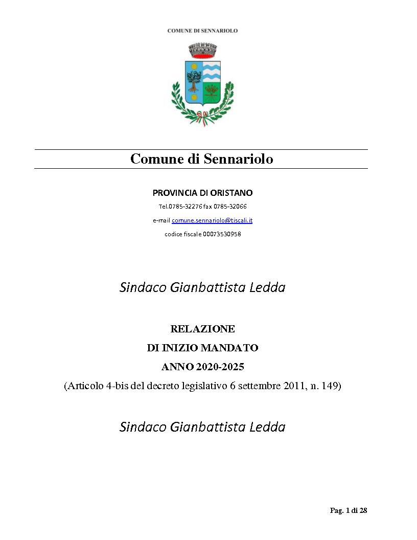 relazione