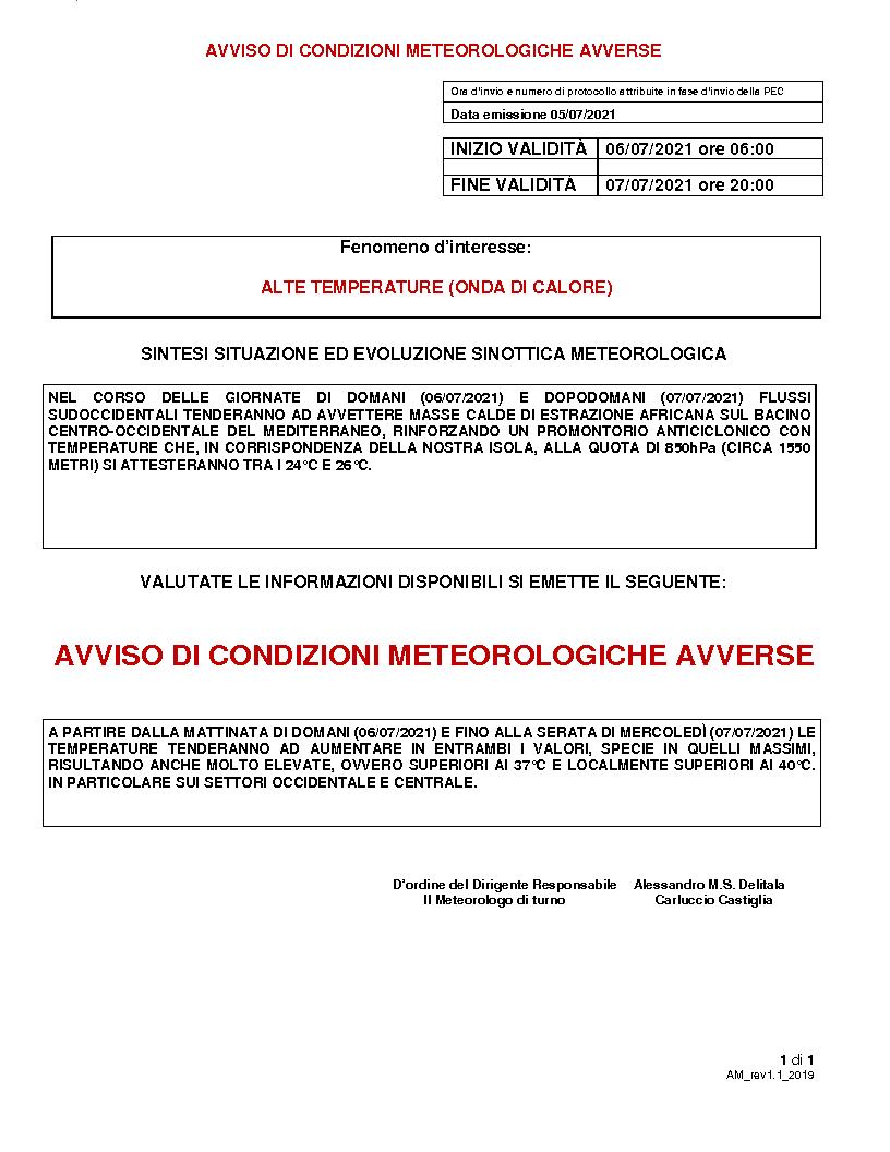 Avviso