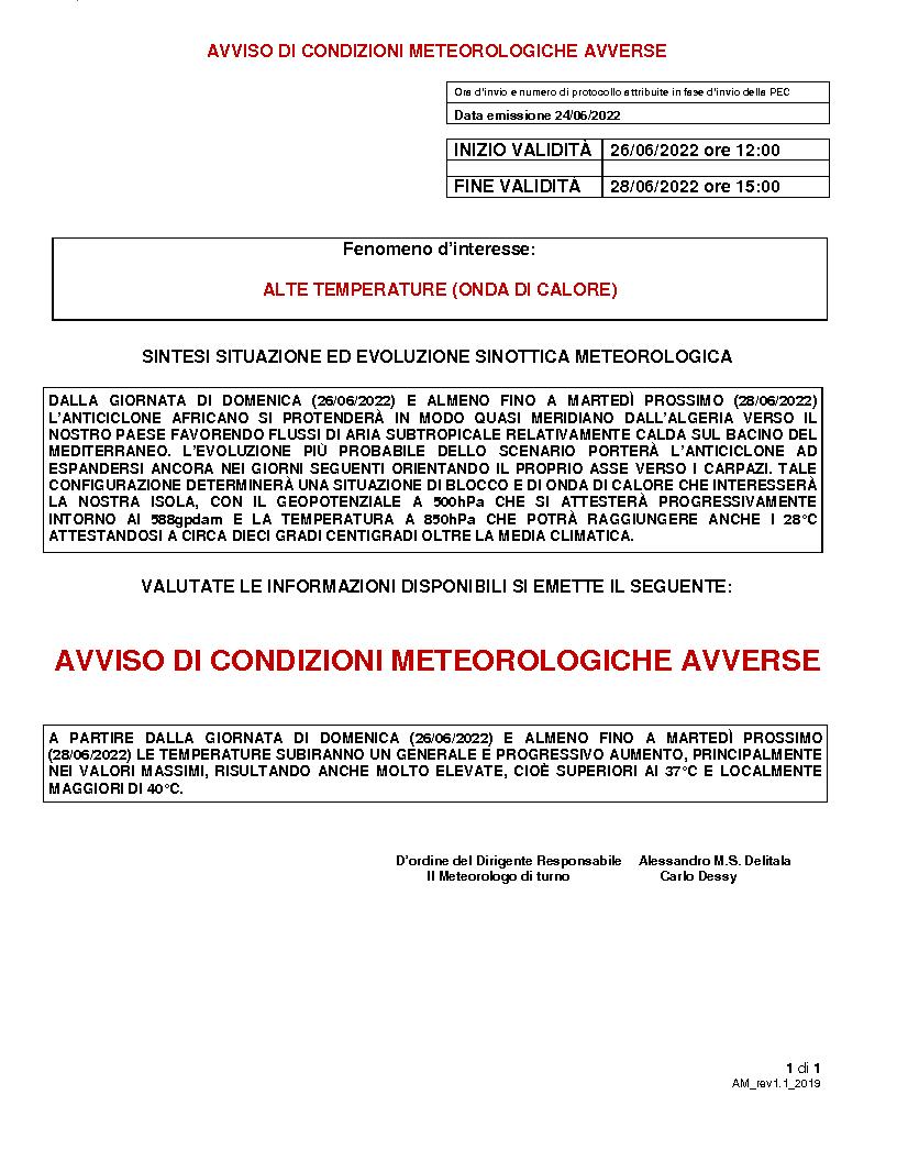 Avviso