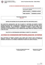 Allerta Meteo per neve e ghiaccio 