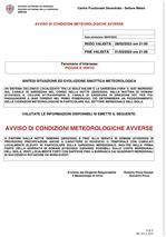 Allerta meteo 