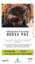 La nuova Politica Agricola Comunitaria 